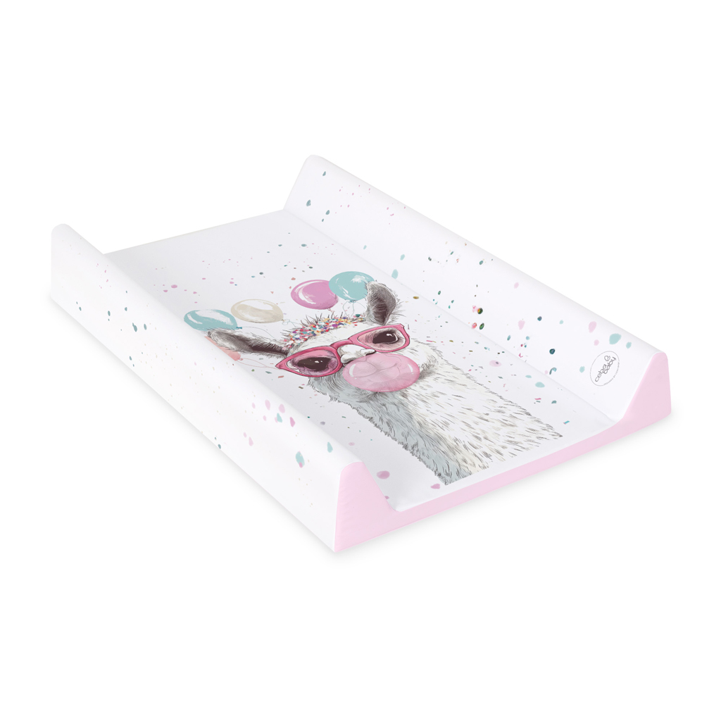 CEBA BABY Podložka přebalovací 2-hranná měkká (50x70) Basic Crazy Lama